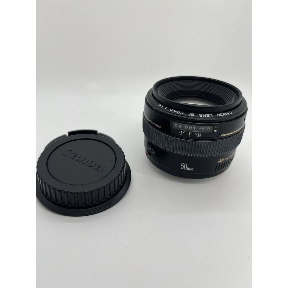 Canon EF 50mm f/1.4 USM Lens Untested